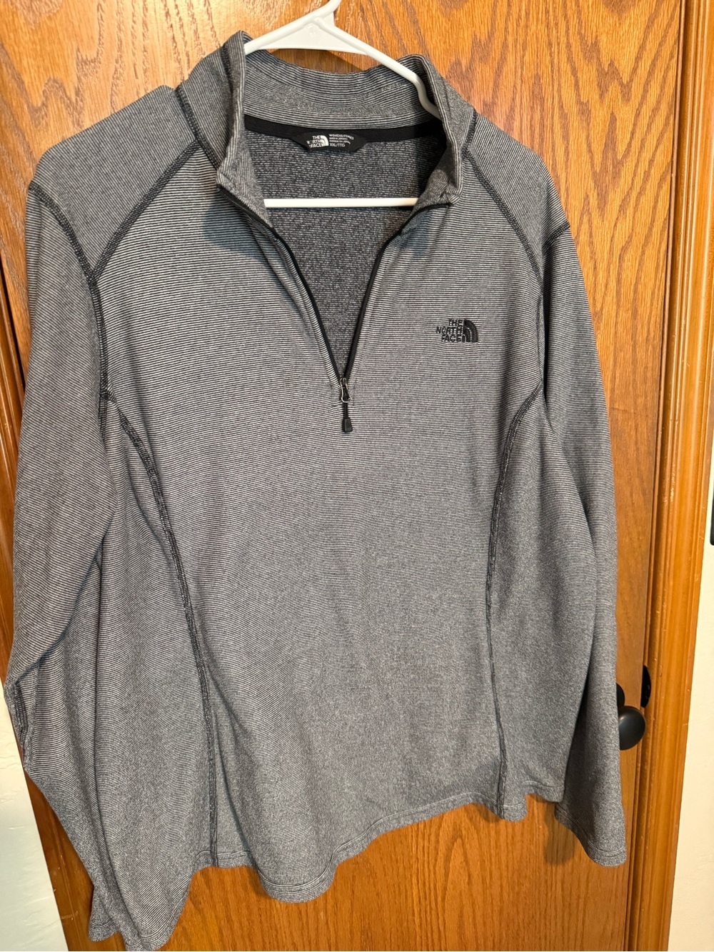 The North Face Gray Quarter-Zip Pullover